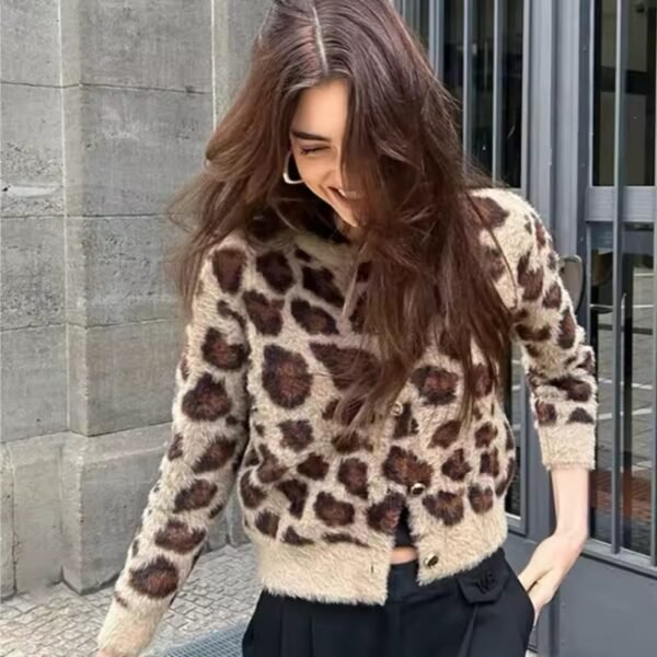 Cardigan Animal print